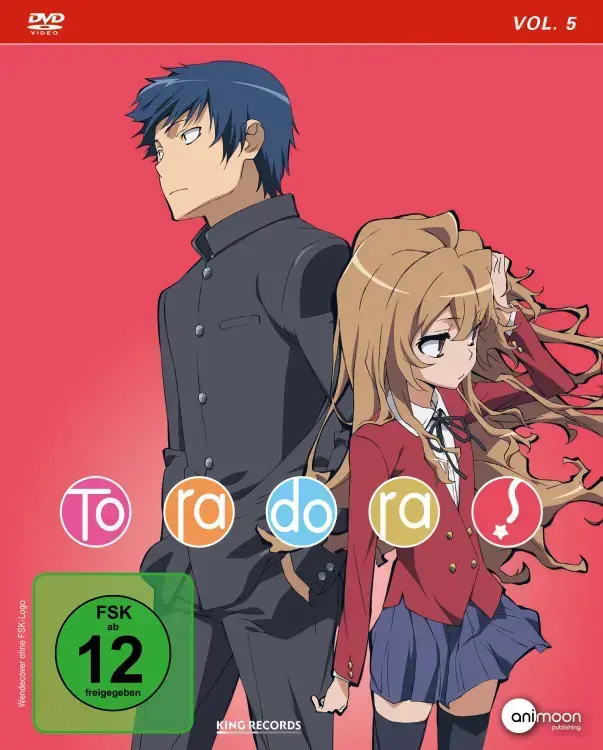 TORADORA · Toradora! - Vol.5 | DVD (Animation/Anime DVDBluRay)
