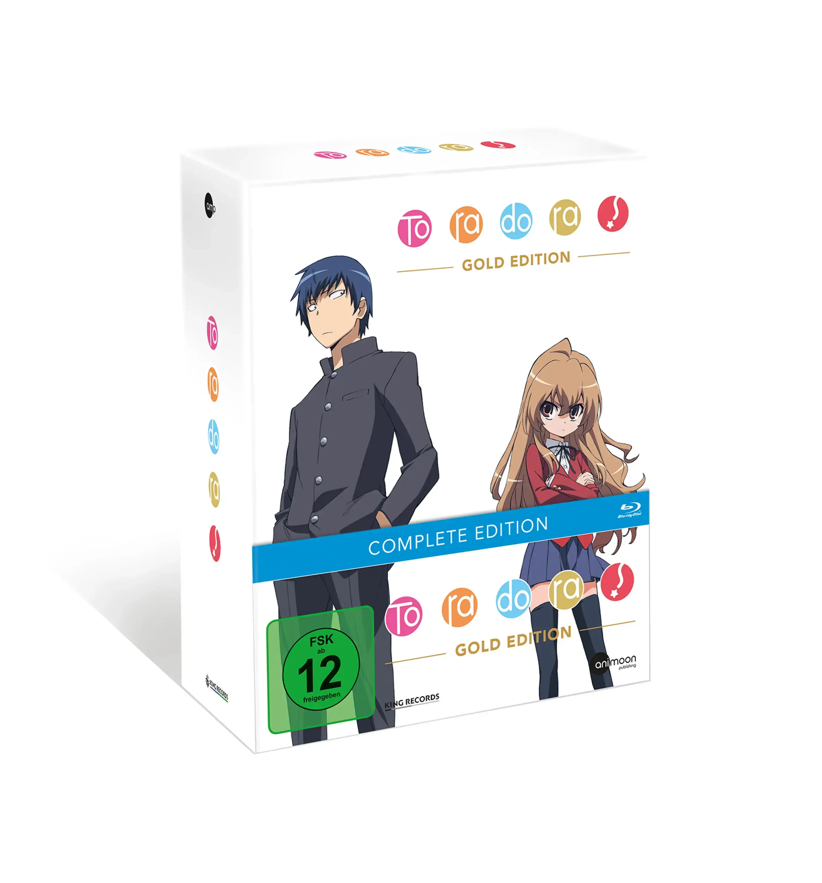 TORADORA · Toradora! Gold Edition - Komplettbox | BLU-RAY (Animation/Anime DVDBluRay)