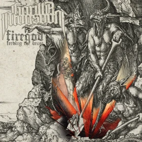GORILLA MONSOON · Firegod - Feeding The Beast | RED LP (Stoner Rock Vinyl) · Picture 1