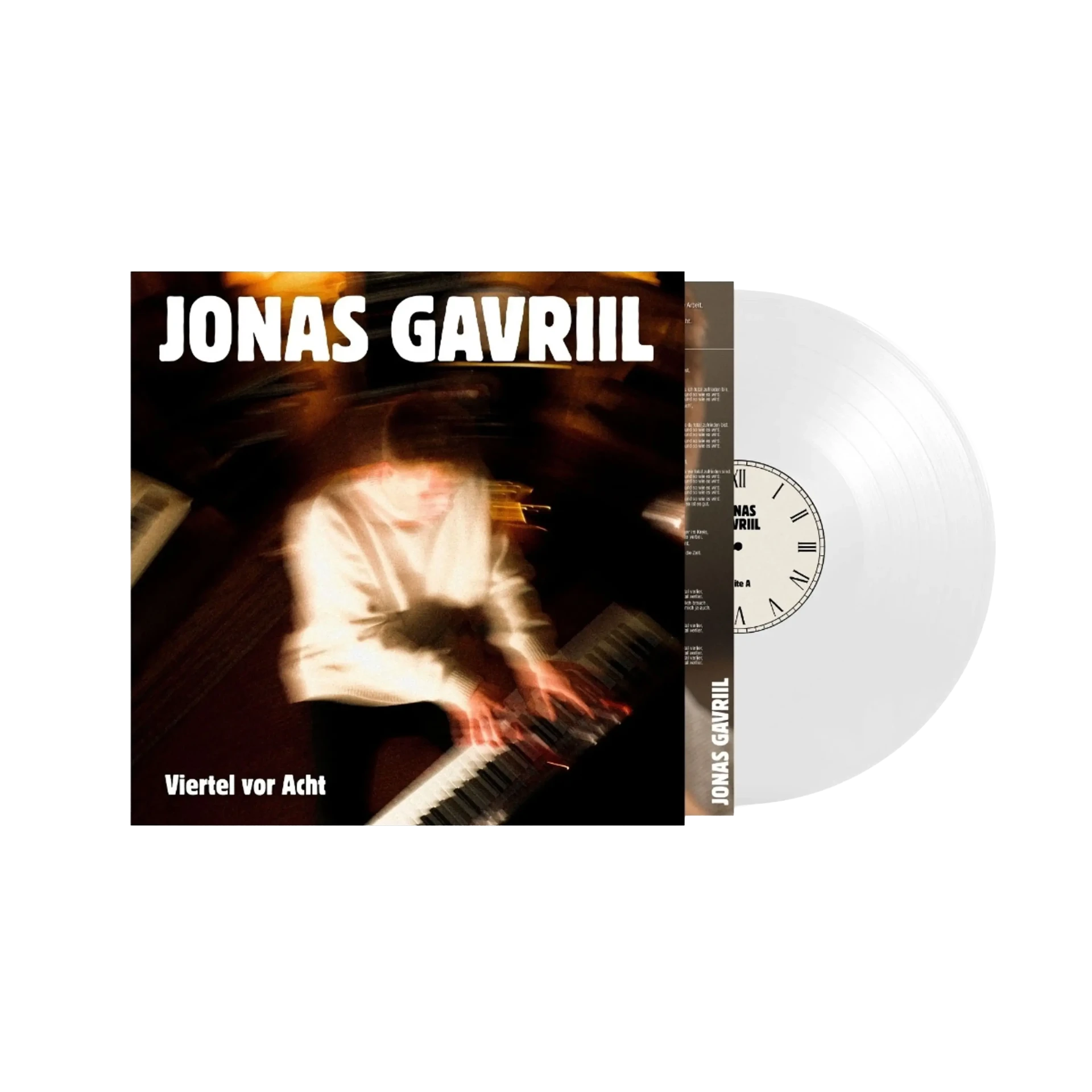 JONAS GAVRIIL · Viertel vor Acht | CLEAR VINYL (Pop Vinyl) · Picture 2