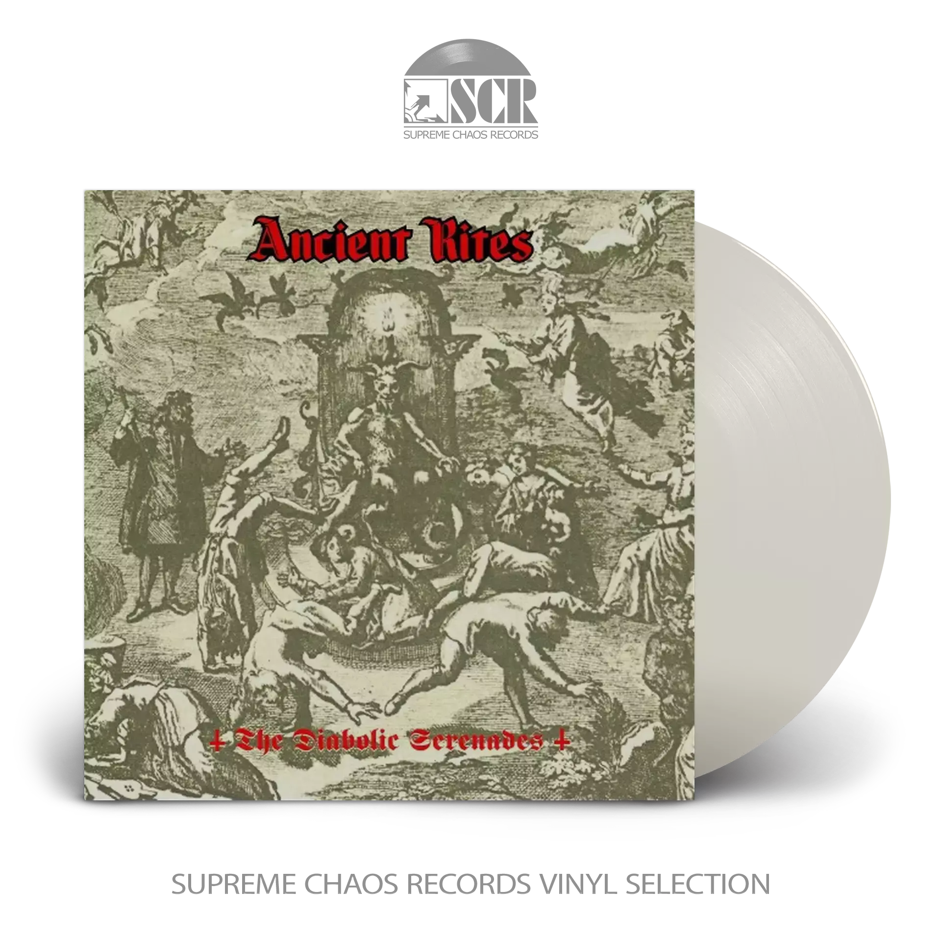 ANCIENT RITES - The Diabolic Serenades · CLEAR LP (Black Metal Vinyl)