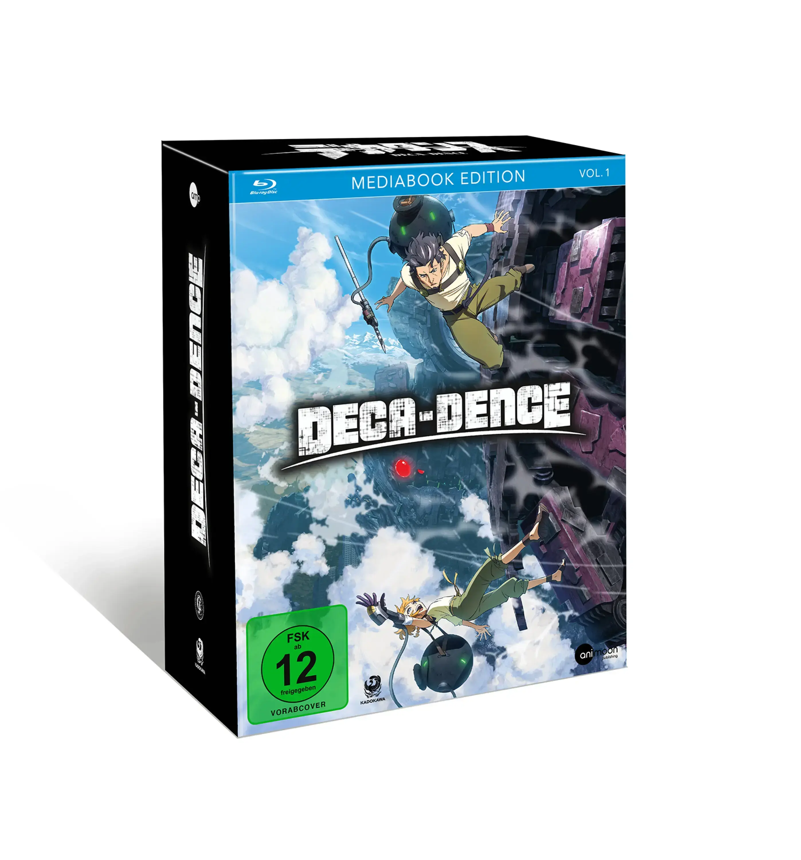 DECA-DENCE · Deca-Dence Volume 1 | BLU-RAY (Animation/Anime DVDBluRay)