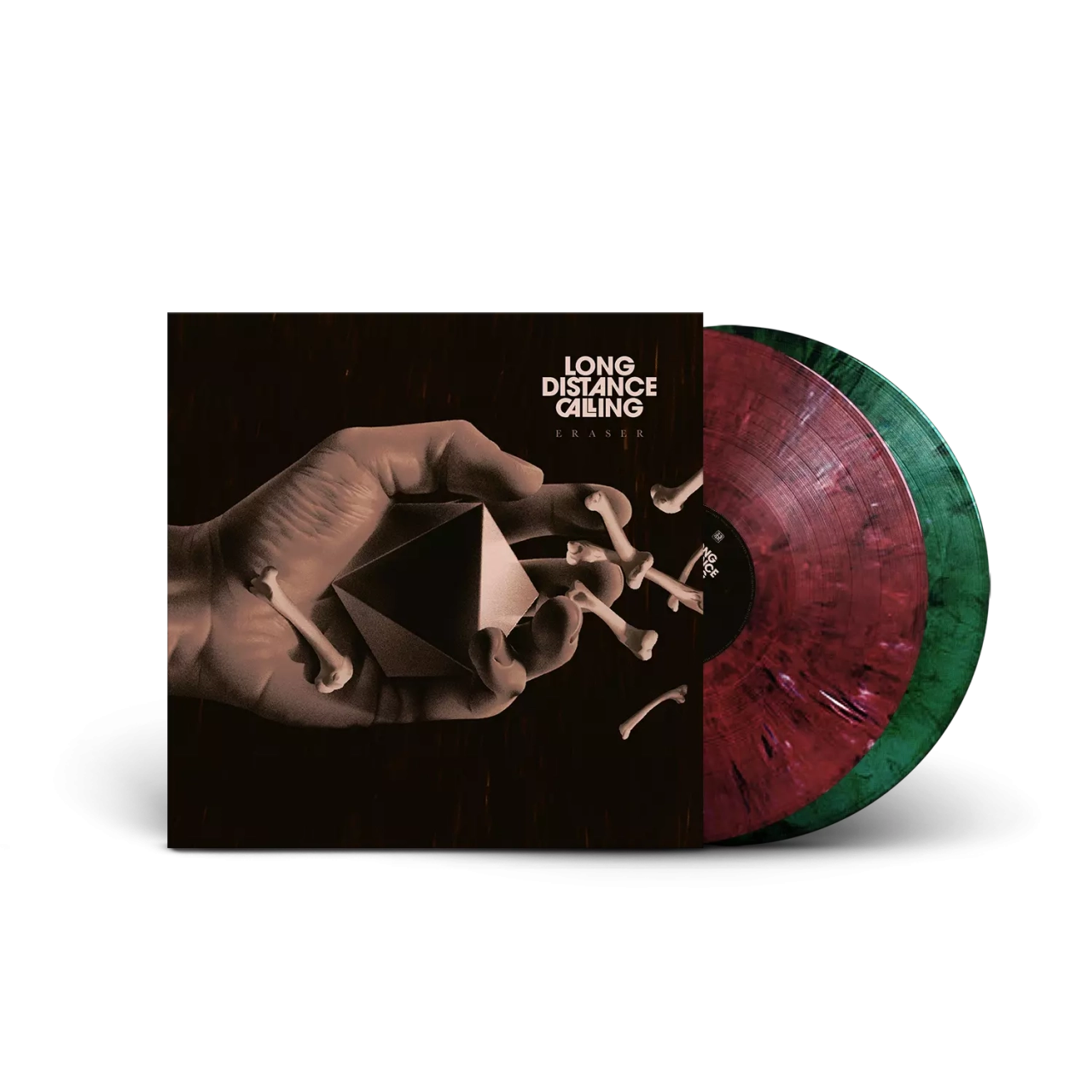 LONG DISTANCE CALLING - Eraser · RECYCLED DOUBLE VINYL (Progressive Rock Vinyl)
