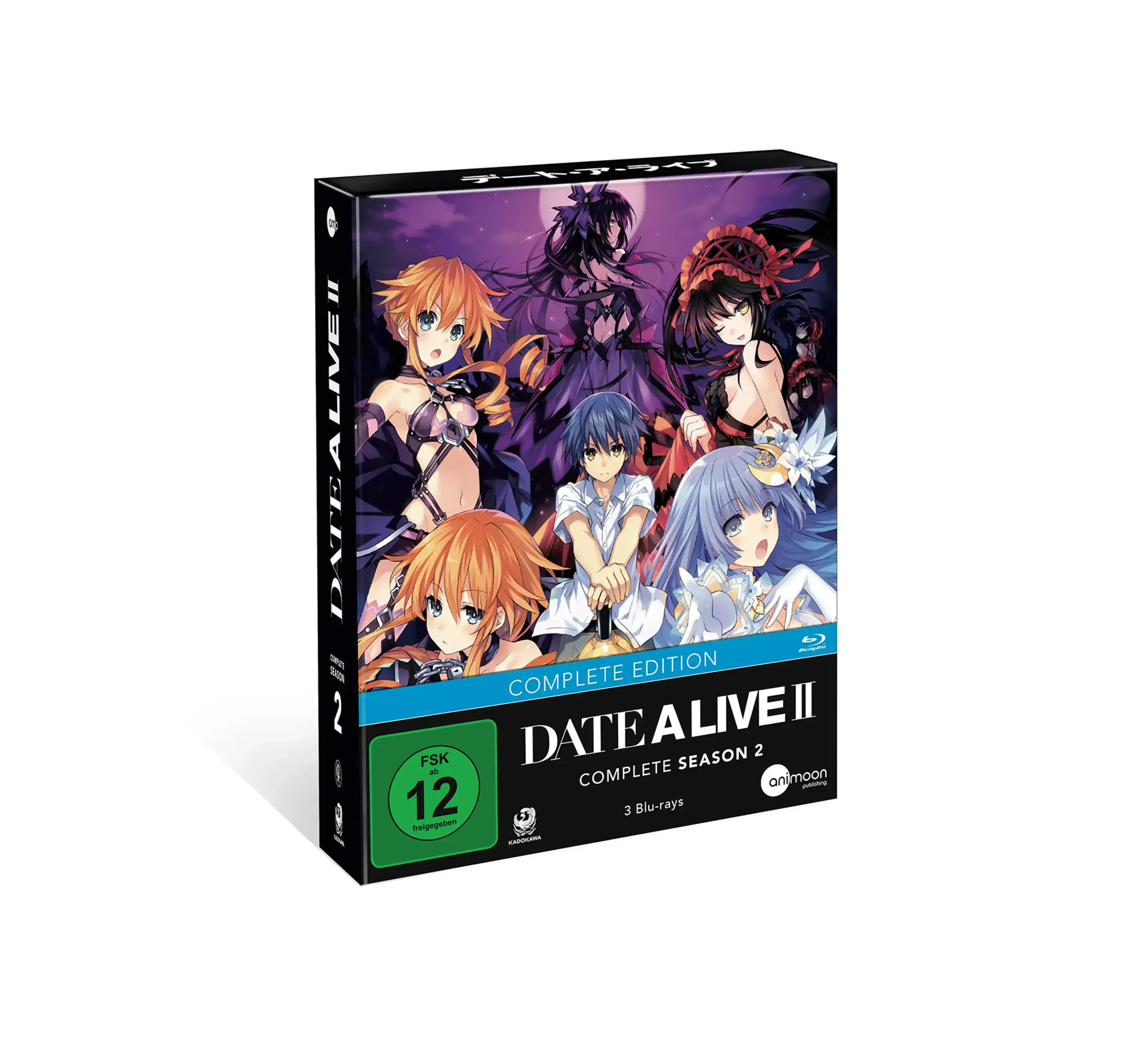 DATE A LIVE · Date A Live - Staffel 2 | BLU-RAY (Animation/Anime DVDBluRay)